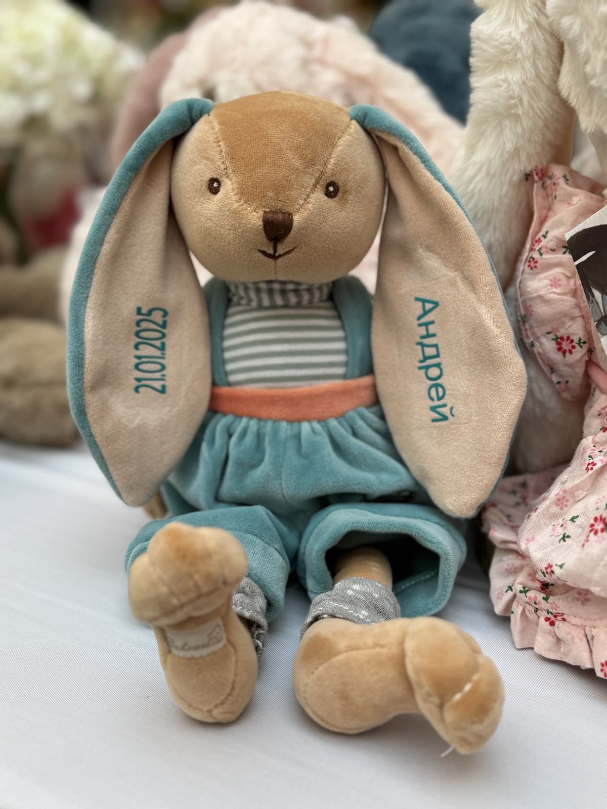 персонализирано зайче bukowski 30см - Bunny brothers
